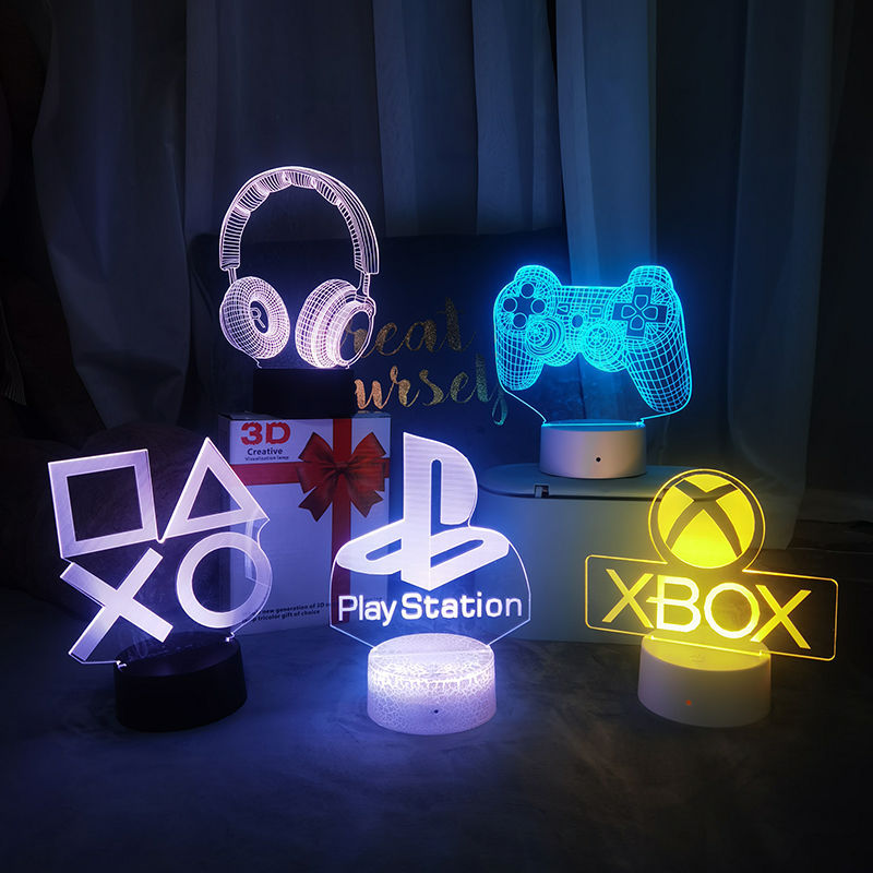 램프, 야간 조명, 테이블 램프 3D LED USB 전 - Accessories For Your Gaming Room 리뷰 및 가격